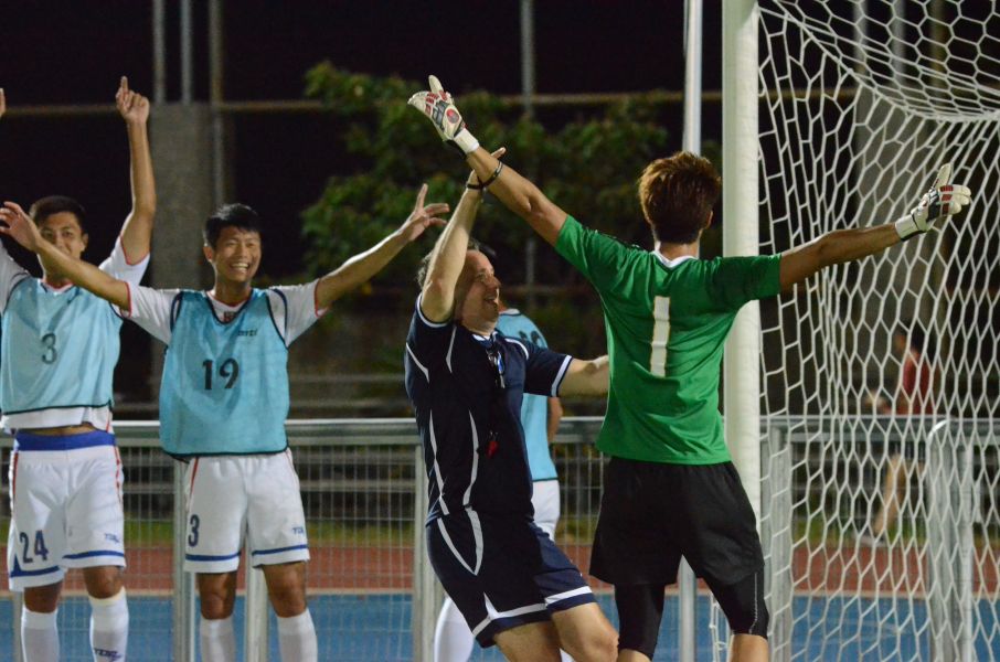 中華男足氣氛愈來愈活潑。中華民國足球協會提供