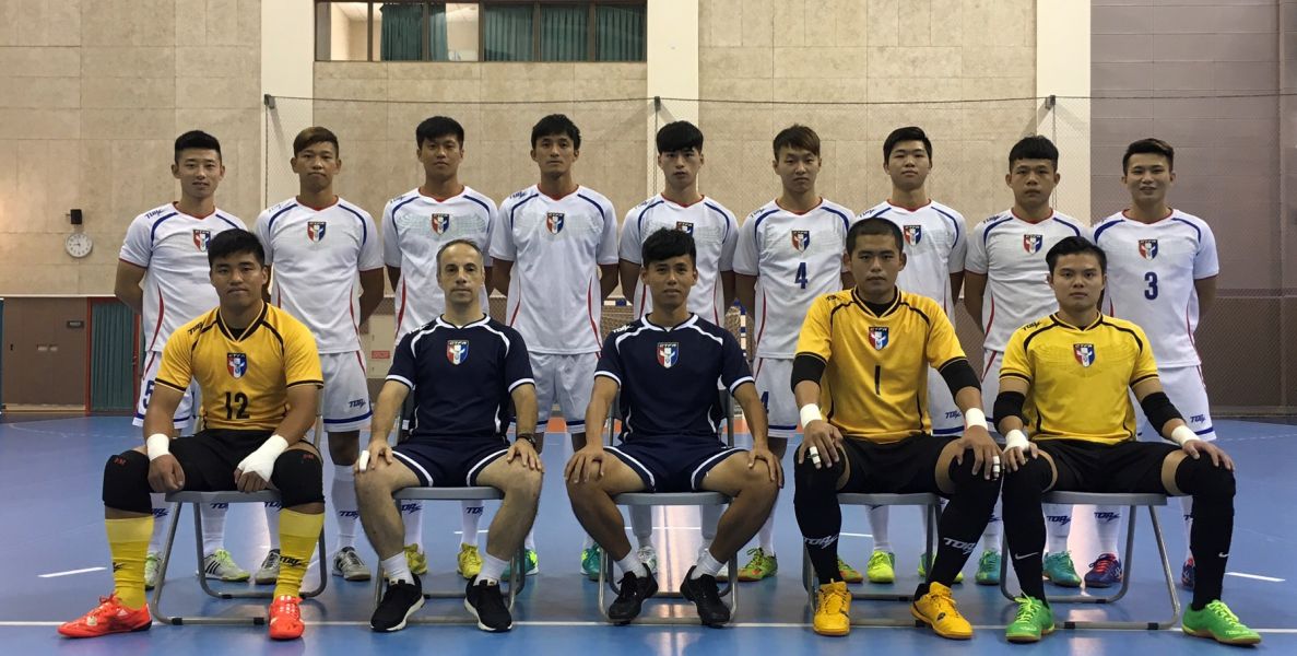 中華五人制足球代表隊結合國內外好手。中華民國足球協會提供