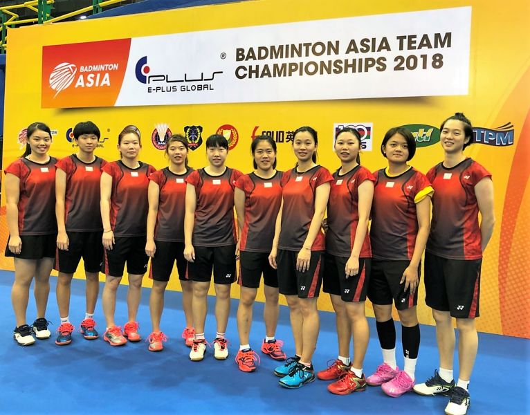 台灣女隊在亞洲團體羽球錦標賽首役漂亮出擊／台灣羽隊提供