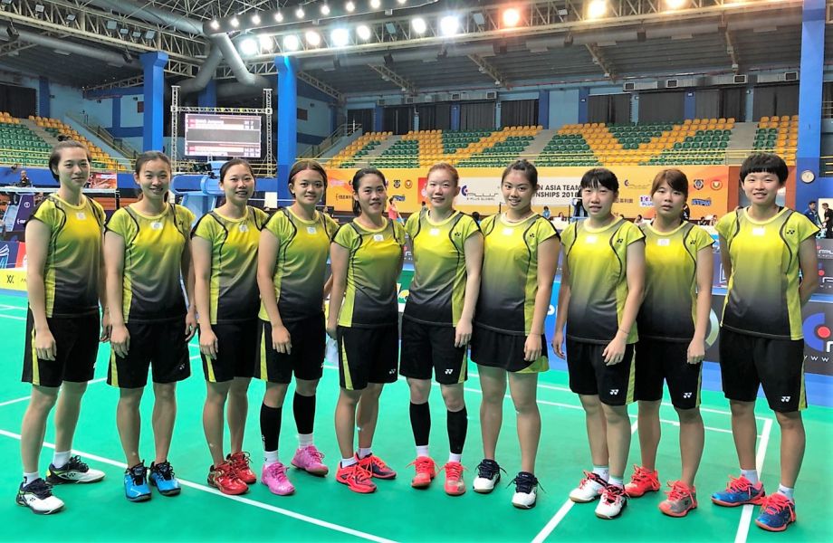 台灣女隊雖「抗韓」失利苦吞首敗，仍以分組第二晉級八強／台灣羽隊提供