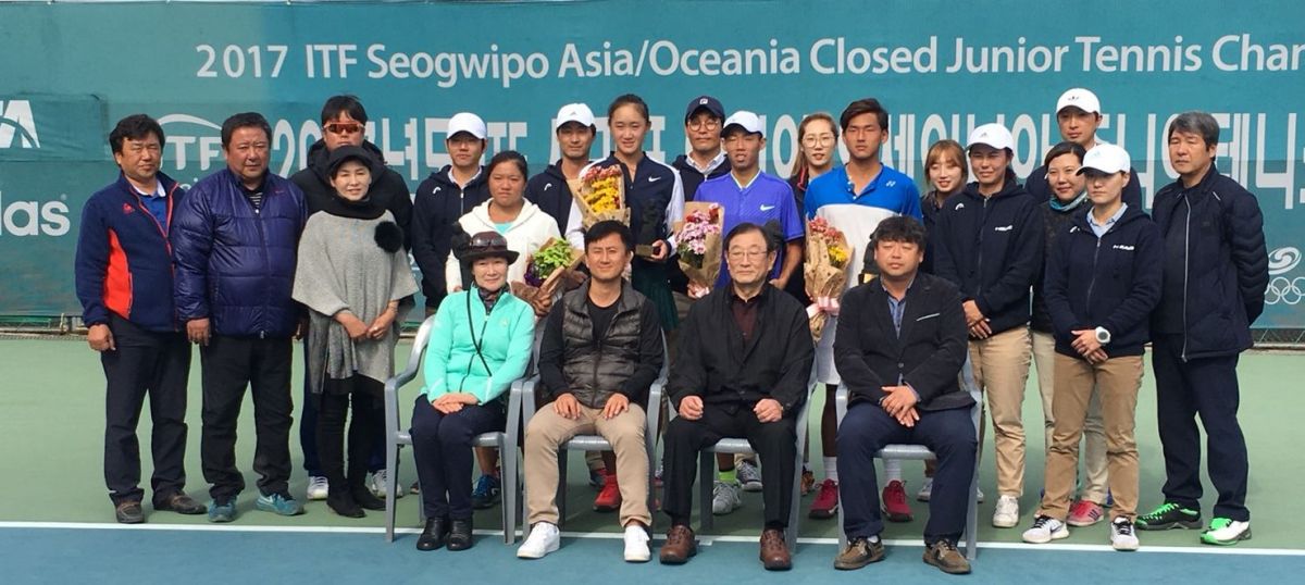 台灣小將稱珛南韓青少年網賽。