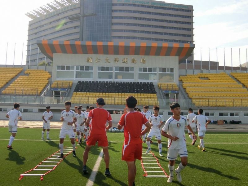 16-24輔大足球場又有國際賽事登場。中華民國足球協會提供