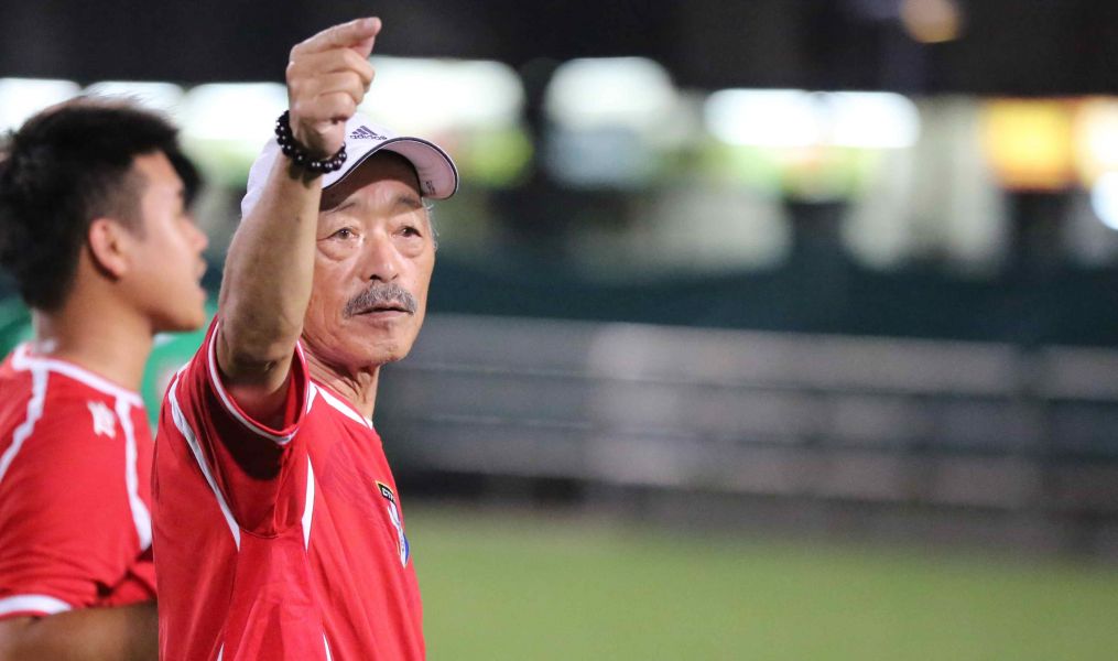台灣男足的日本籍總教練黑田和生。中華民國足球協會提供