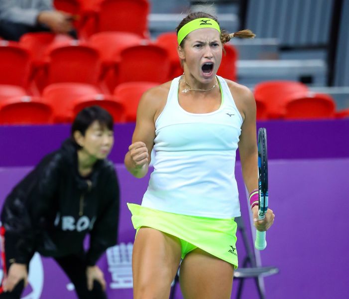普丁塞瓦名列第5種子。WTA臺灣公開賽大會提供