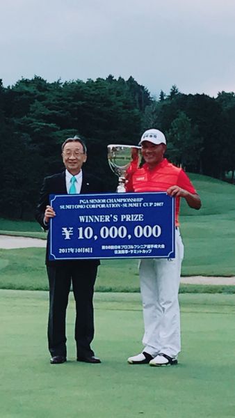 盧建順贏得日巡長春賽首冠，贏得獎金一千萬日圓。