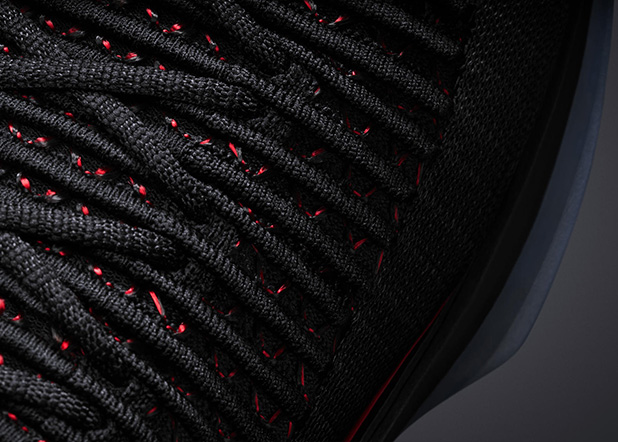 Air Jordan XXXII採用的獨特編織結構，帶來比以往更加靈活舒適的前掌體驗。Nike提供