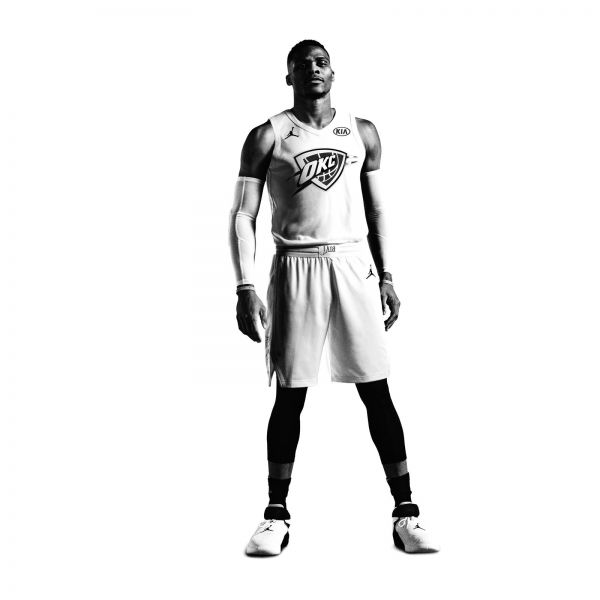 球星身上Jordan的標織誌有其意義。Nike提供