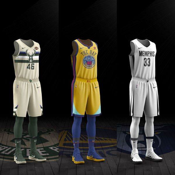 Nike的NBA第四版本球衣15日上市。Nike提供