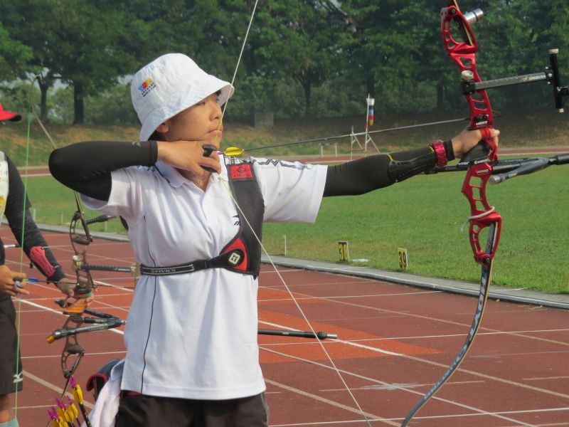 譚雅婷是台北世大運射箭的奪牌重點選手。大會提供