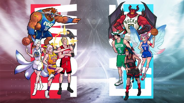 《NBA Store Taiwan》跨界聯名再一波，首度攜手人氣手遊《Garena傳說對決》推出聯名商品！官方提供