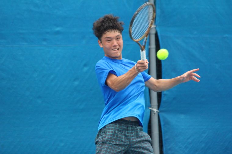 張緯垚會前賽第二輪以8-3擊敗劉滾。中華民國網球協會提供