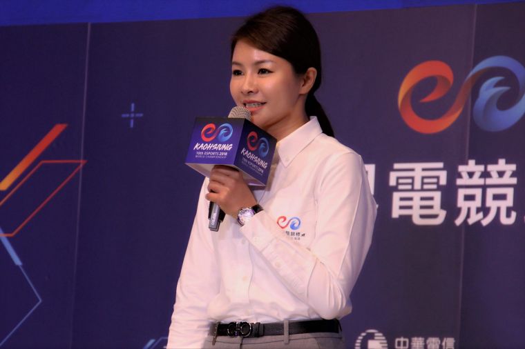 中華民國電子競技運動協會理事長徐培菁。