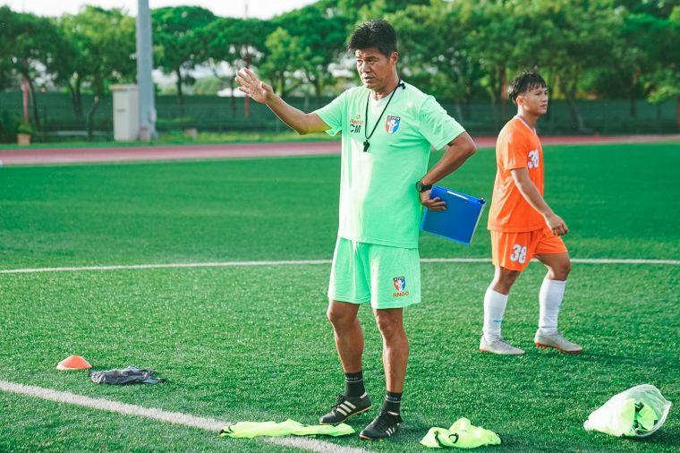 中華U23男足代表隊總教練陳俊明。大會提供
