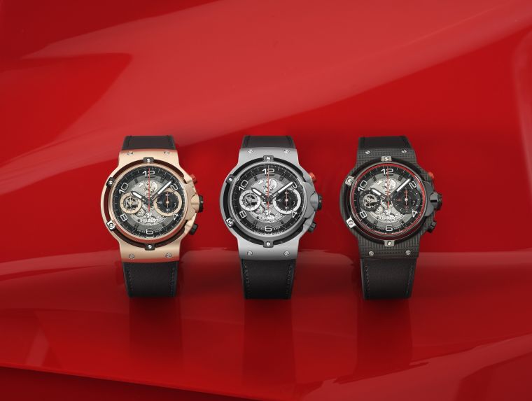 全新經典融合法拉利GT腕錶。大會提供