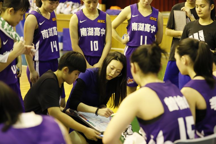 南湖高中女籃將連3年打資格賽。大會提供