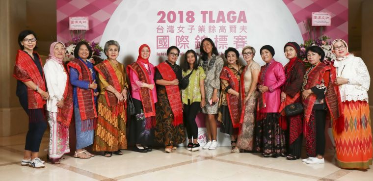 參加2018TLAGA台灣女子業餘高爾夫國際錦標賽印尼隊。