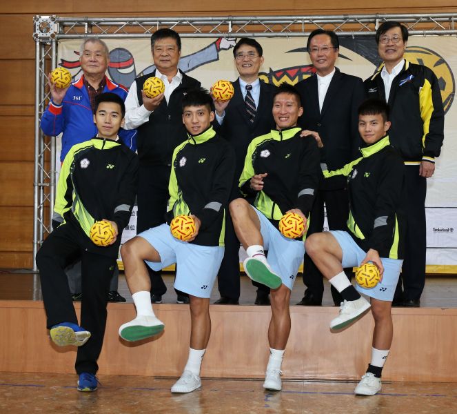 藤球運動在台灣推廣也有近10年時。中華民國藤協球協會提供