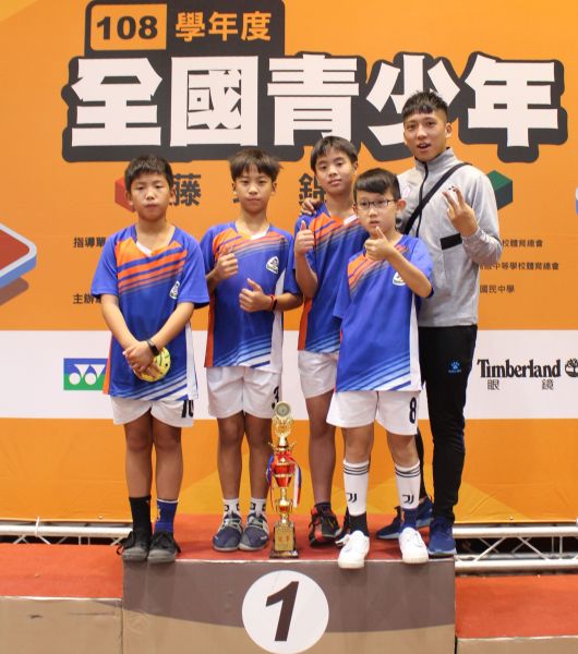 天母國小榮獲小男組三人賽冠軍。大會提供