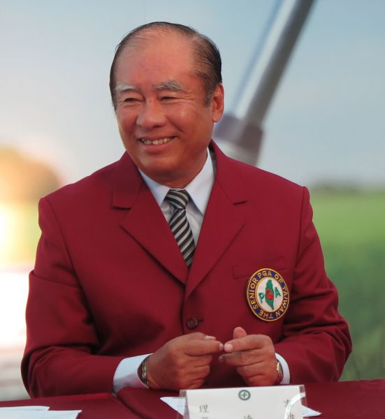 TSPGA現任理事長張德雄，本身也是永記造漆榮譽董事長、高雄高爾夫俱樂部理事長。官方提供