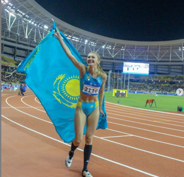 雷帕科娃連三屆奧運包辦金銀銅獎牌。摘自雷帕科娃IG