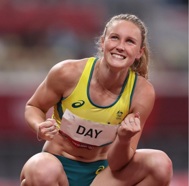 澳洲正妹田徑選手苿莉戴在今年東奧爆紅。摘自苿莉戴IG