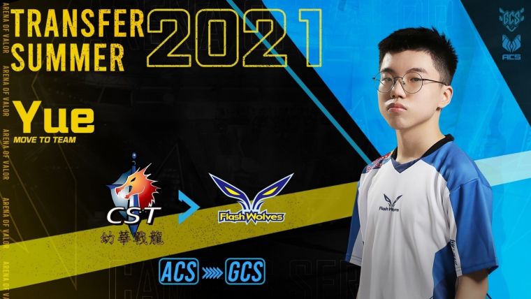 《Garena傳說對決》ACS 冬季賽選手 幼華戰龍 Yue，成功晉級到 GCS FlashWolves職業隊。官方提供