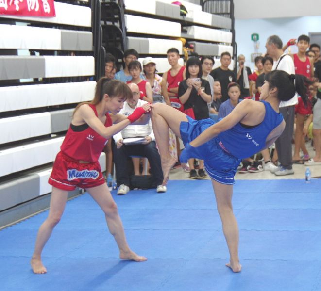 泰健操開拓了林芯宇和李名的泰拳舞台。大會提供