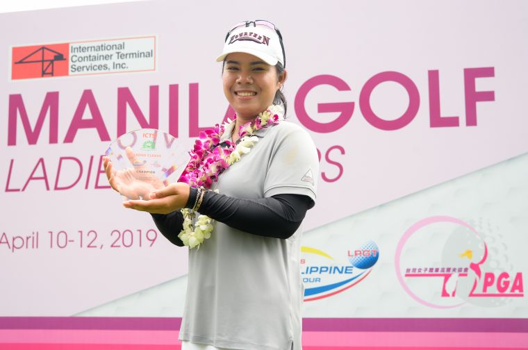 泰國選手YUBOL Arpichaya(-4)贏得冠軍。
