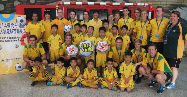 清江國小的5人制足球在台灣戰績輝煌。資料照片