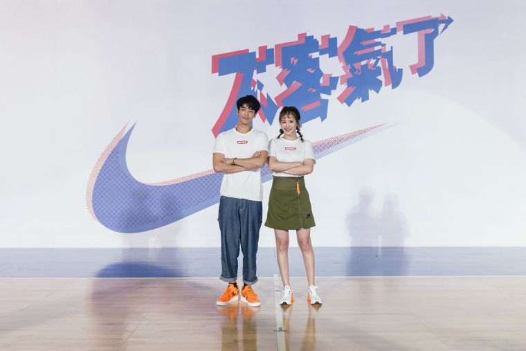 熱愛跑步的劉以豪與積極投身訓練的安心亞於 9月4日 Nike 「Just Do It Day」激勵所有人以「不客氣了」的態度挑戰自我。