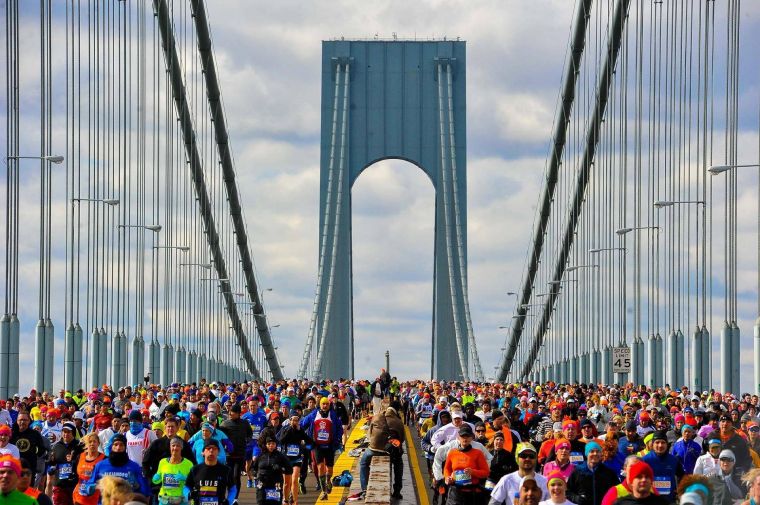 世界人數最多的紐約馬拉松今年也宣布取消。摘自官網
