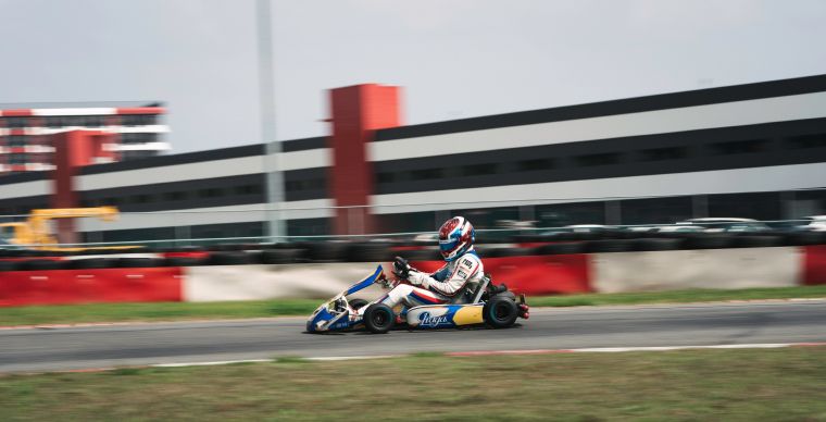 藝人車手姚元浩本身也是卡丁自備車會員最喜歡開著DD2享受高速過彎的駕馭快感。大會提供