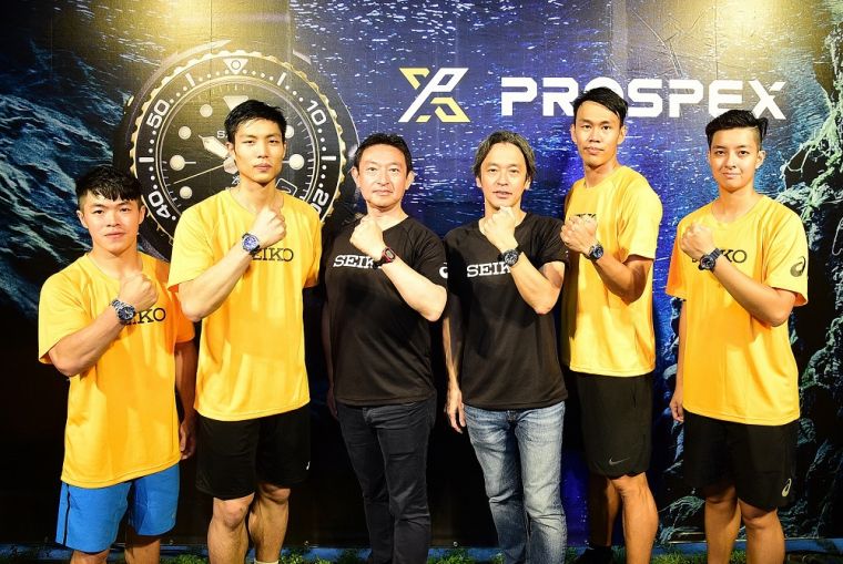 邁入第8年的Seiko城市路跑賽，用行動支持台灣運動員，提供Seiko Prospex 系列錶款給運動員。大會提供