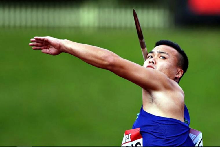 鄭兆村拿下世界田徑錦標賽男子標槍第十名，寫下我國史上最佳名次。圖取自／IAAF。