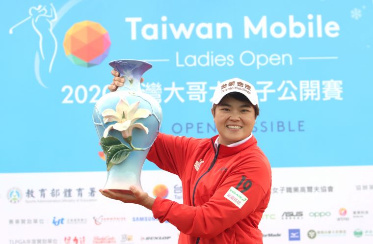 錢珮芸拿下2020年台灣大哥大女子公開賽冠軍。大會提供