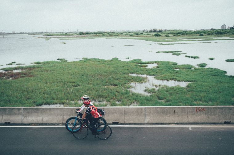雲嘉南濱海小鎮慢旅自行車騎遊。中華民國自行車騎士協會／提供。 (3)