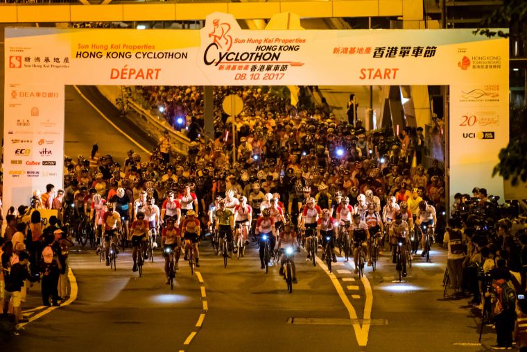 香港單車節50KM挑戰組，以三高特色規格籌劃吸引全球車友參加。