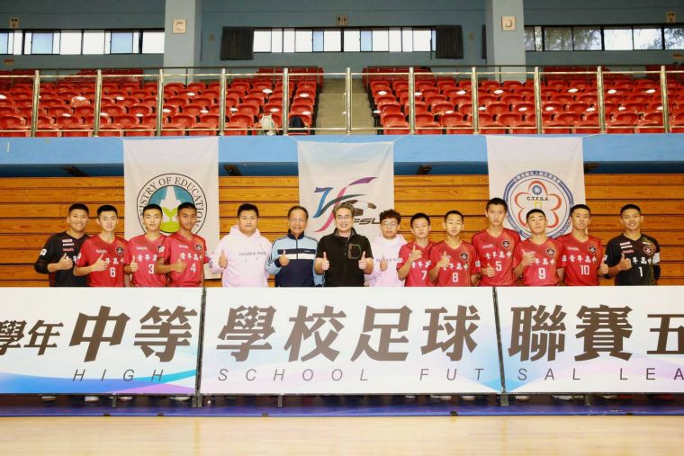 高中男子五人制足球聯賽-中市惠文-青年高中晉級總決賽。台中運動局提供