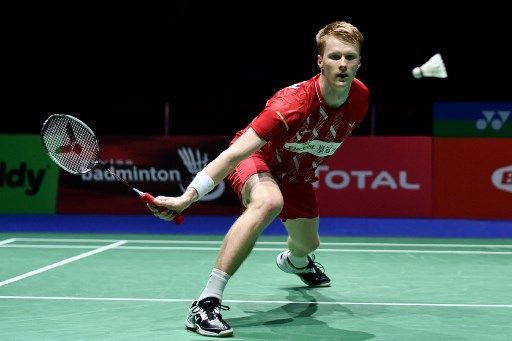 丹麥22歲小將安東森首度晉世錦決賽。法新社