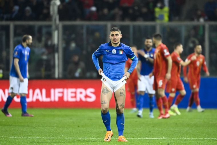 義大利意外再度無緣世界盃。法新社