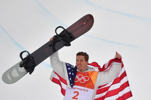 美國雪板天王肖恩懷特宣布冬奧後退役。法新社