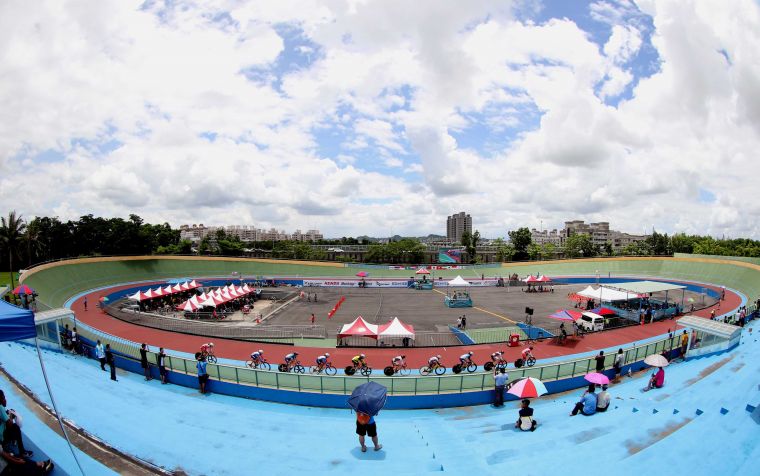 001：107年全國自由車場地錦標賽8日起將在高雄楠梓自由車場較勁。中華民國自由車協會／提供。