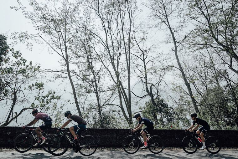 日月潭塔塔加單車挑戰。中華民國自行車騎士協會／提供。