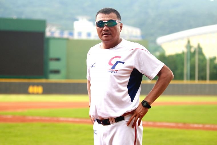 中華棒球隊總教練許順益對球員很有信心。720armour運動眼鏡／提供。