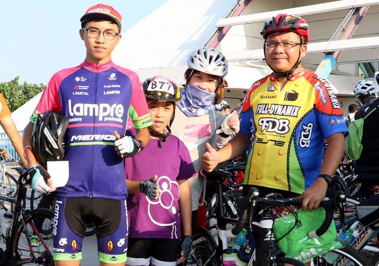 全家一起來報名2018 Light up Taiwan極點慢旅系列活動極西點國聖港燈塔站吧。中華民國自行車騎士協會／提供。