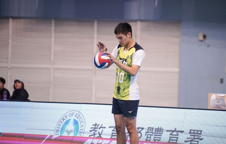 長力男號潘均儒。中華民國排球協會提供