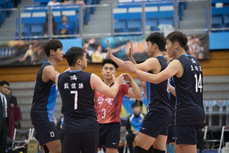 台電男排隊。中華民國排球協會提供