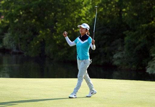 台將徐薇凌奪下生涯首座LPGA冠軍。法新社