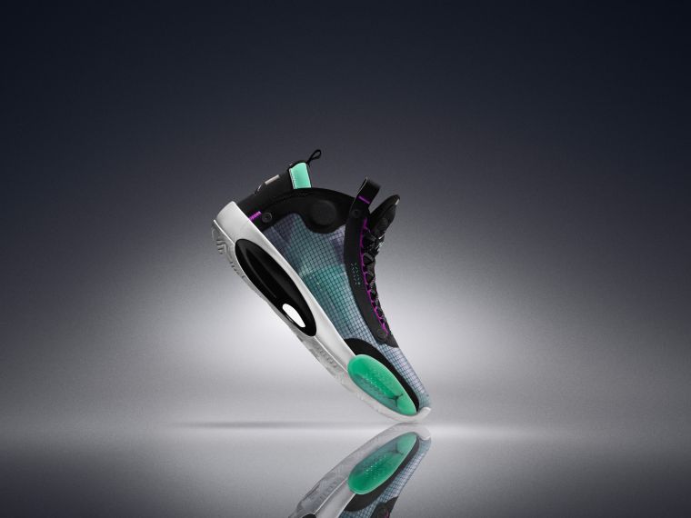 Air Jordan XXXIV籃球鞋。Nike提供