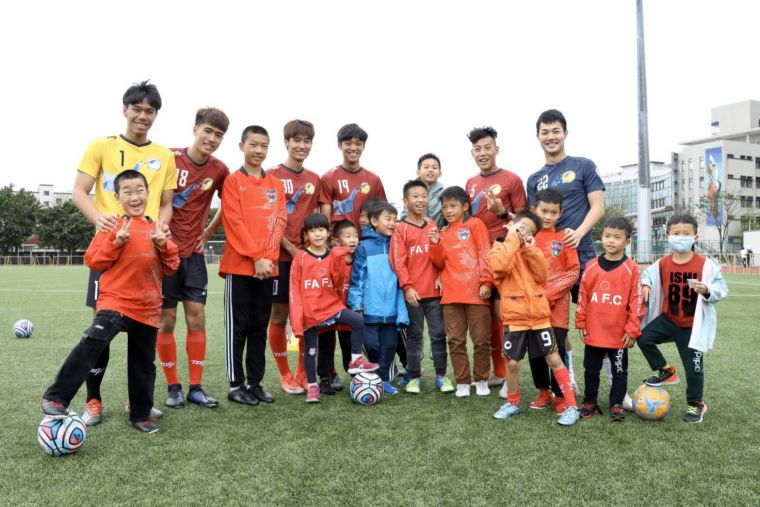 航源FC是台灣少數落實青訓的球隊。官方提供